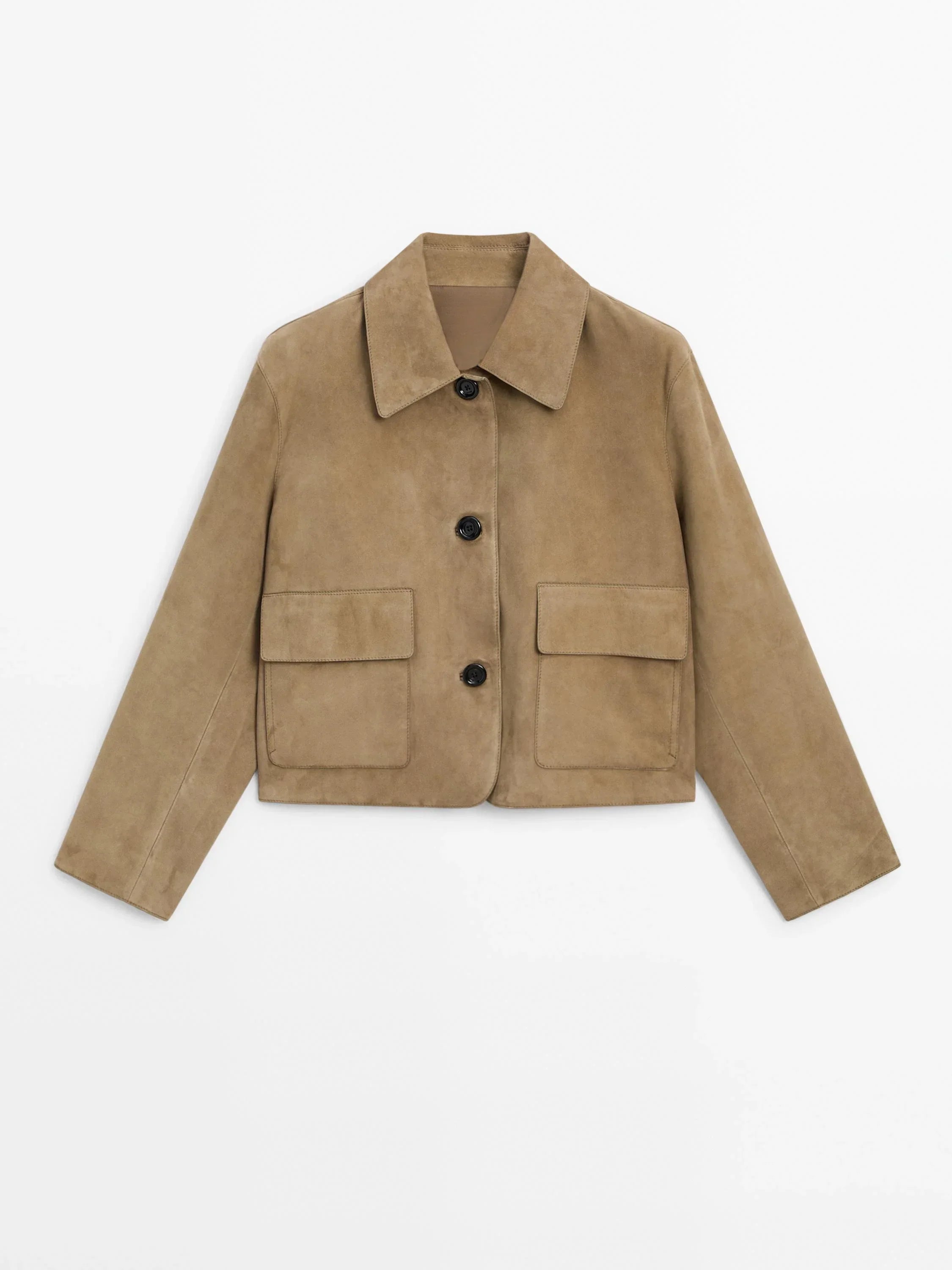 Cropped Suede Jacket | Timeless & Chic | Perfect for Everyday Elegance