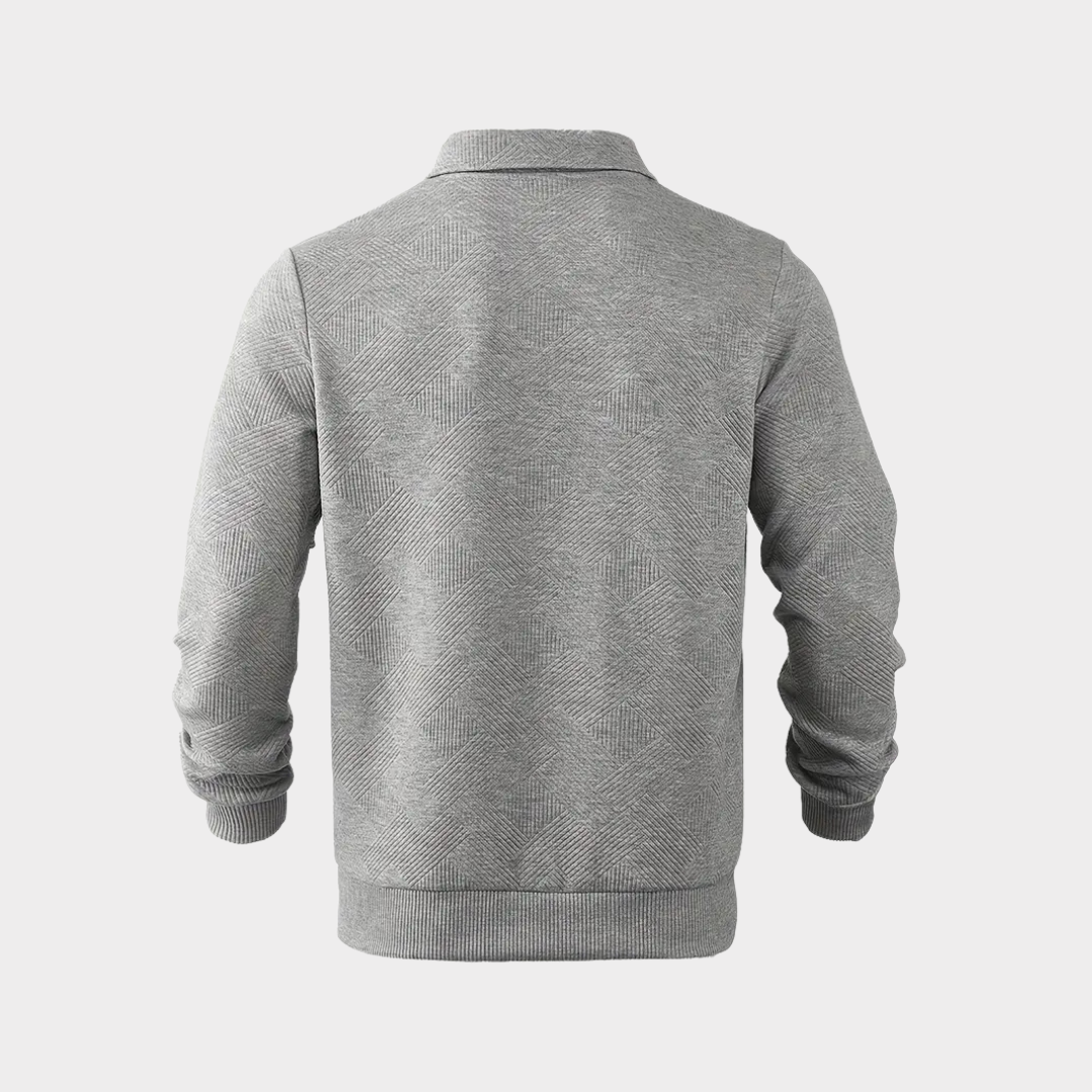 Men’s Quarter-Zip Sweatshirt | Long-Sleeve Pullover