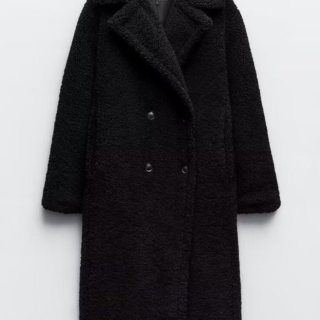 Women’s Long Coat - Double Breasted