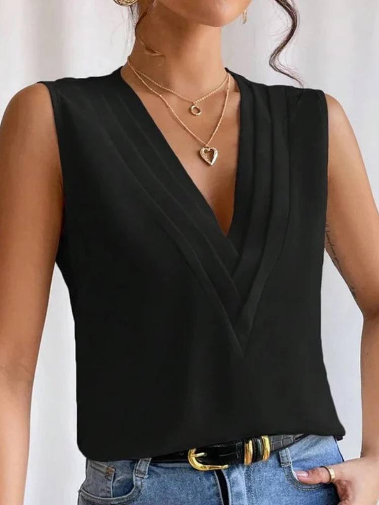 Kaia | Women’s Sleeveless Top | Flowing & Versatile