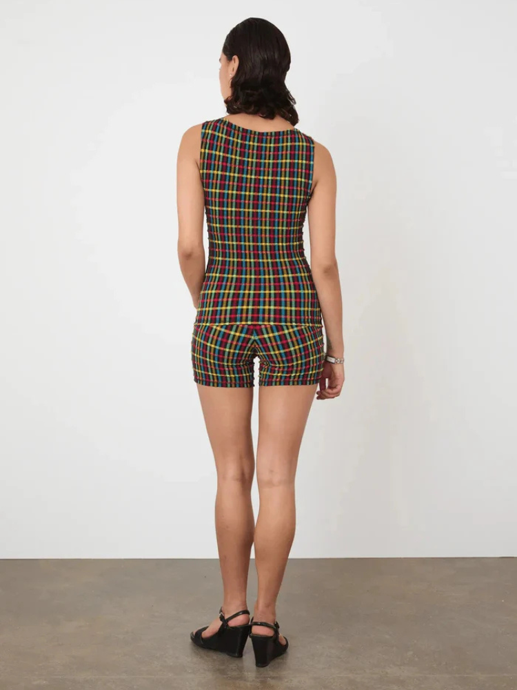 Cindy | Women’s Shorts Set | Retro Peachy