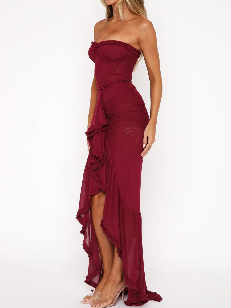 Solene | Women’s Maxi Dress | Strapless