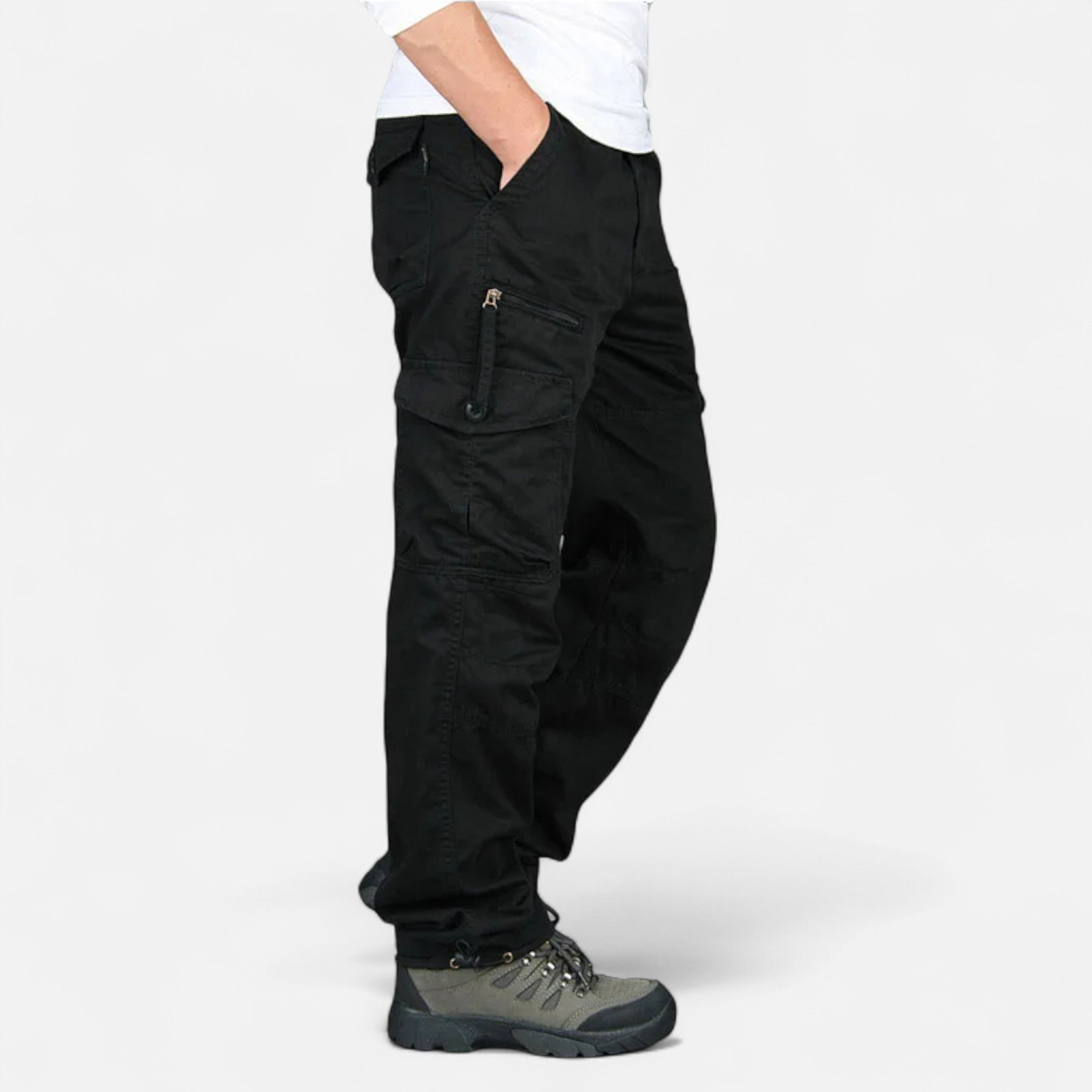 Men's cargo trousers – multiple pockets
