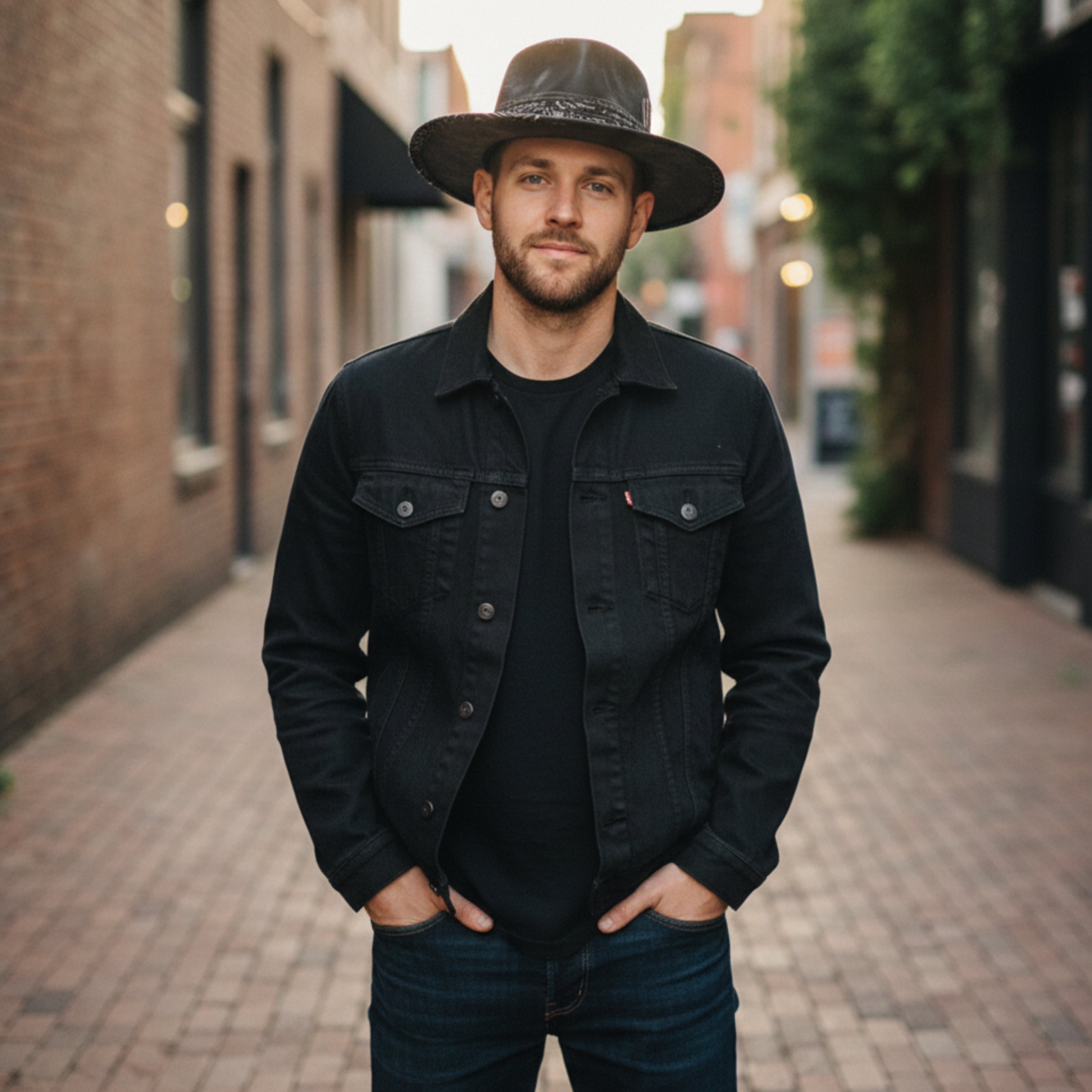 Men’s Skull Detail Cowboy Hat | Classic Western