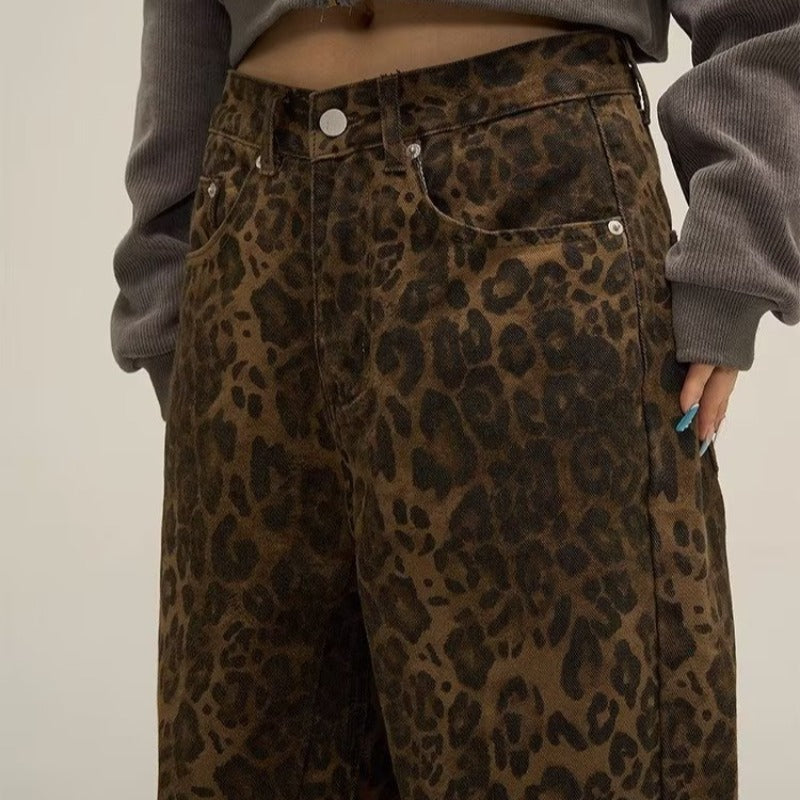 Aimee | Women's Jeans | Leopard