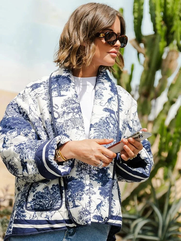 Mira | Women’s Quilted Jacket | Vintage-Inspired & Oversized