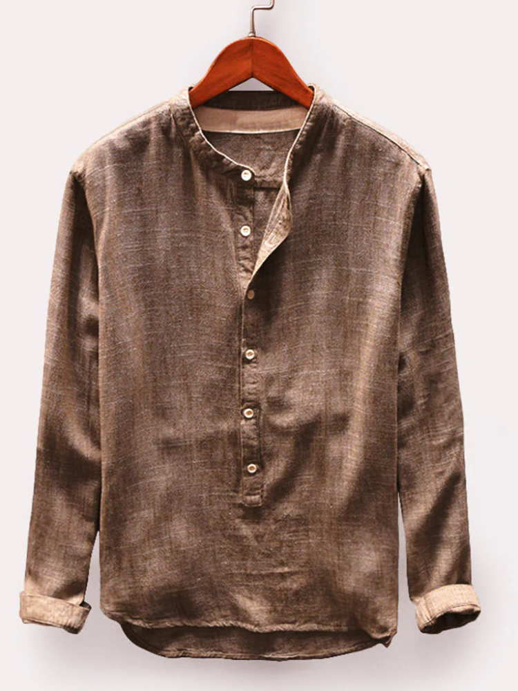 Henrik | Men’s Shirt | Premium Linen Tailored Fit