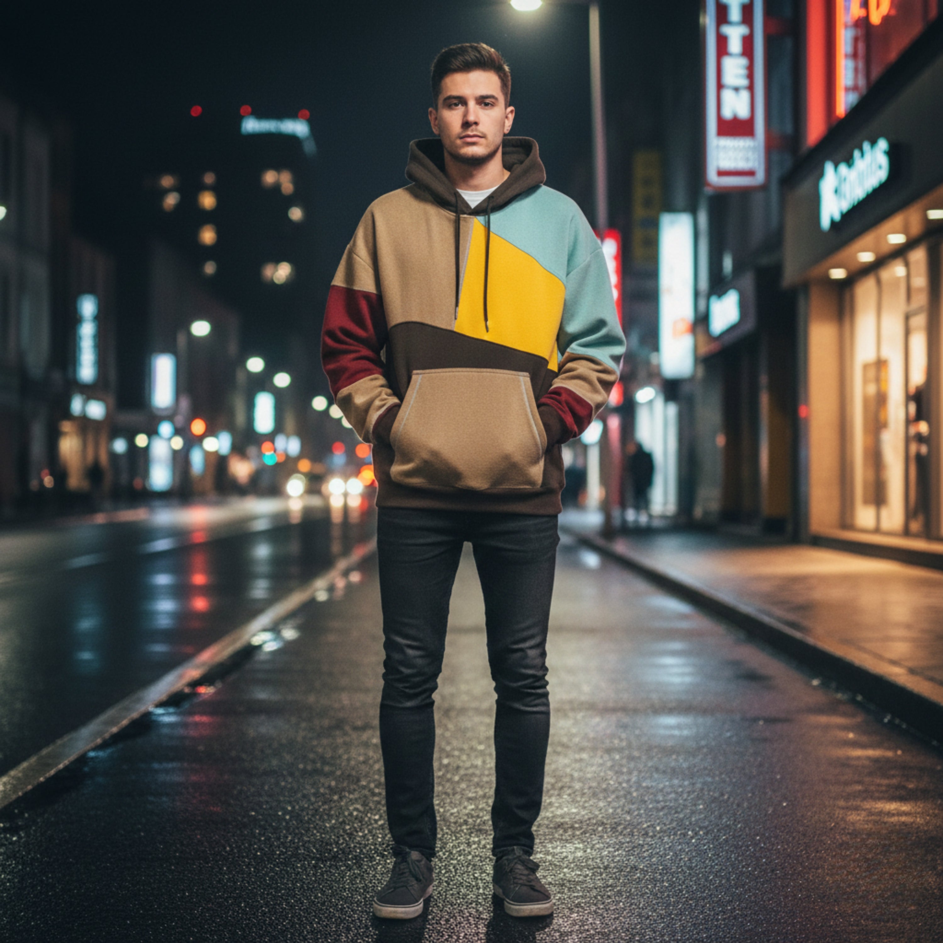 Men's Sweatshirt | Multicolor Design