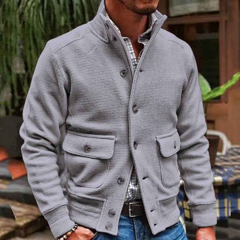 Men's winter jacket | Stand-up collar