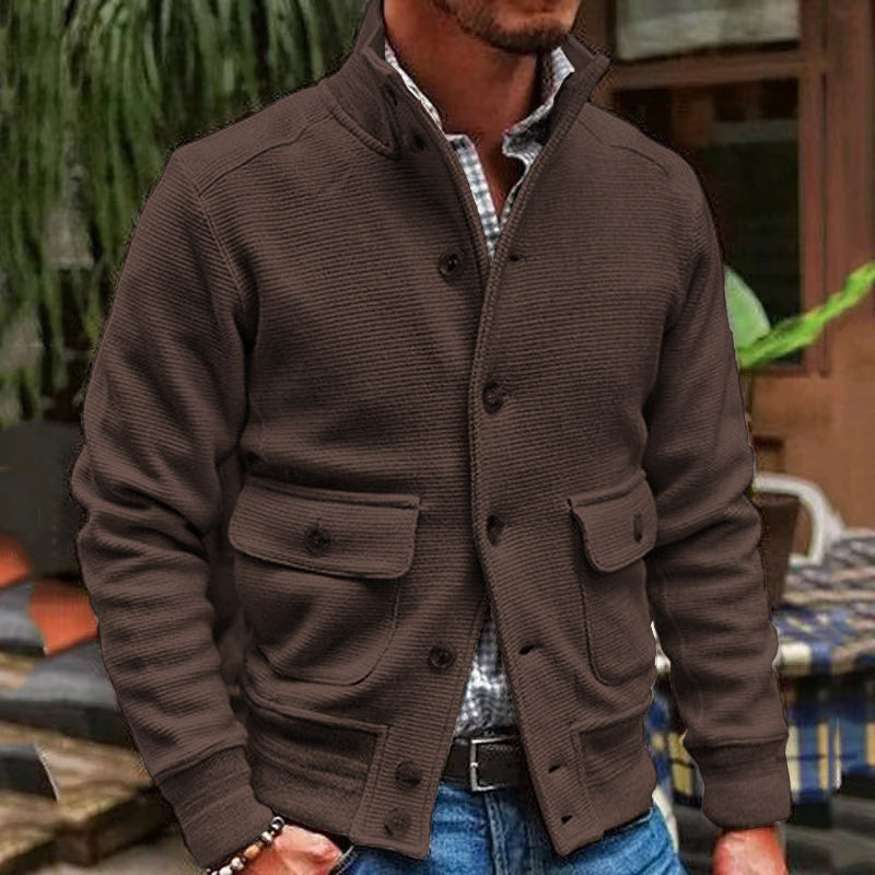 Men's winter jacket | Stand-up collar