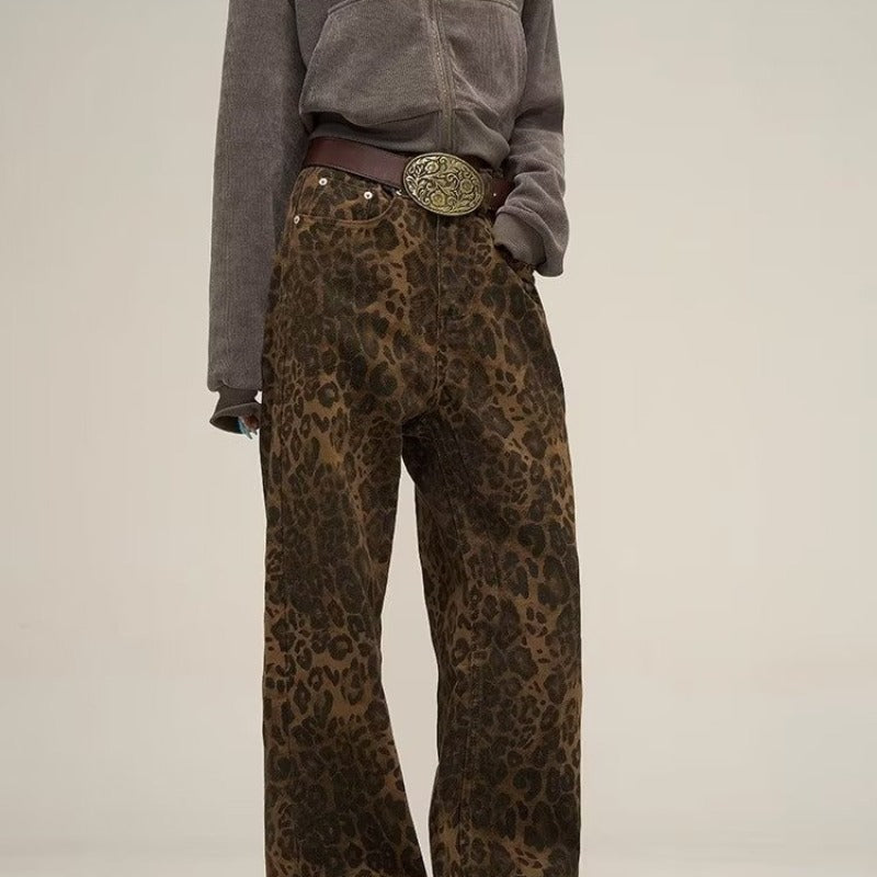 Aimee | Women's Jeans | Leopard