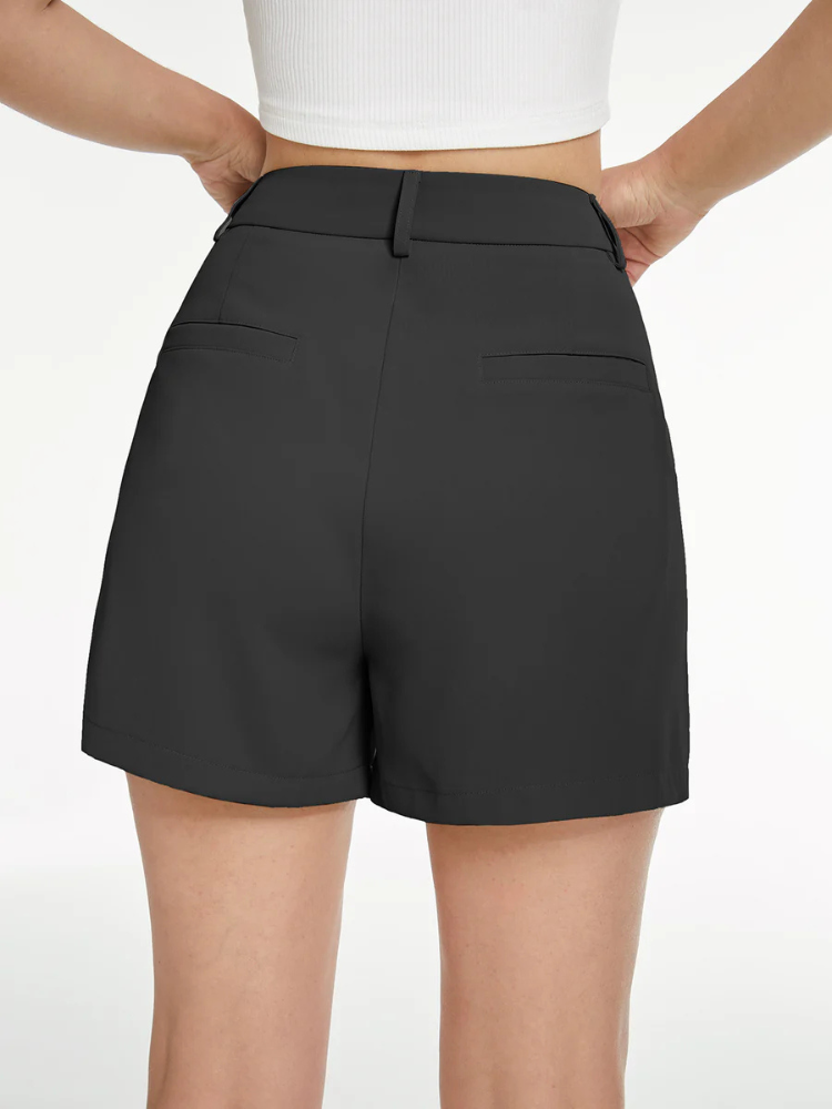 Tessia | Women’s Shorts | High Waisted Pastel Tailored