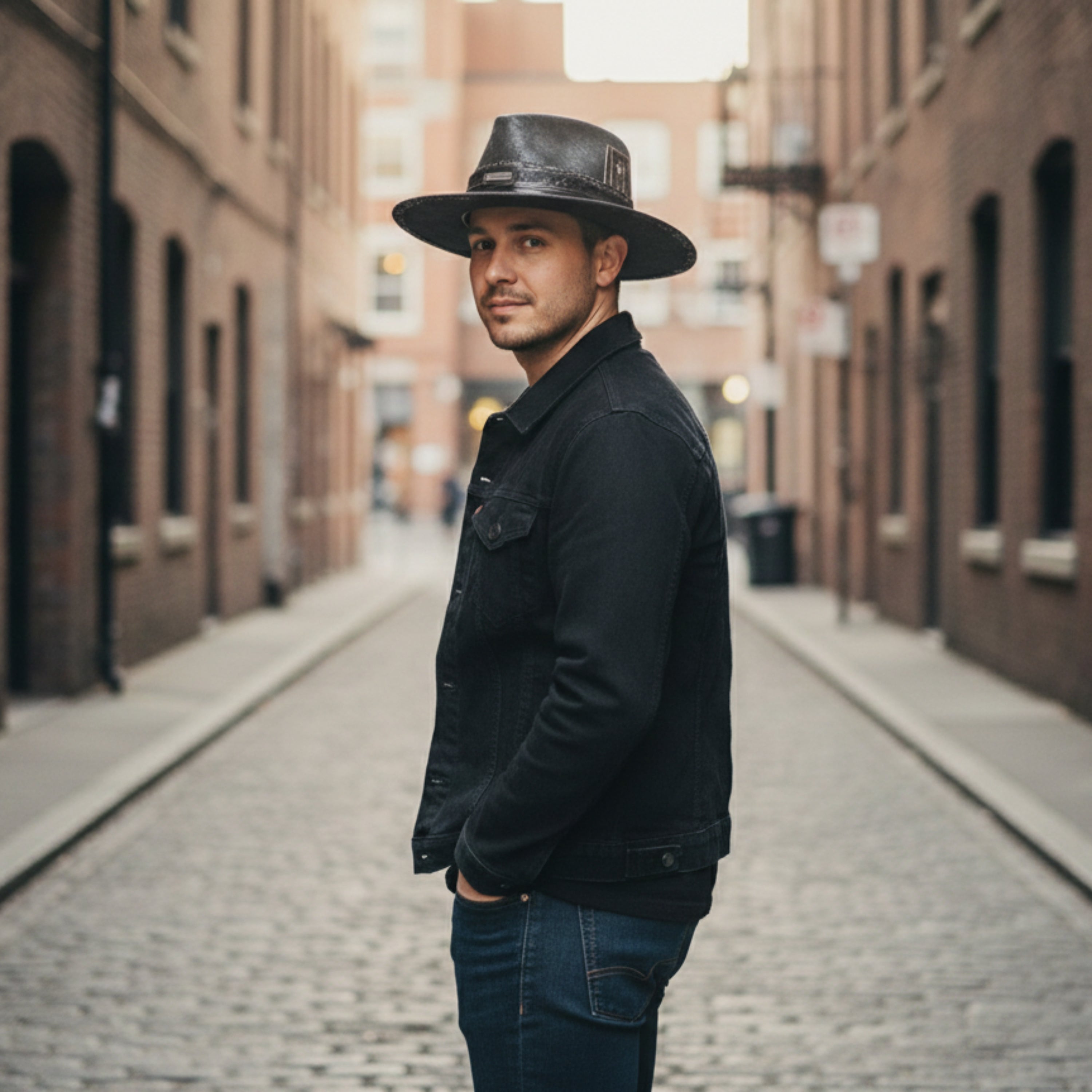 Men’s Skull Detail Cowboy Hat | Classic Western