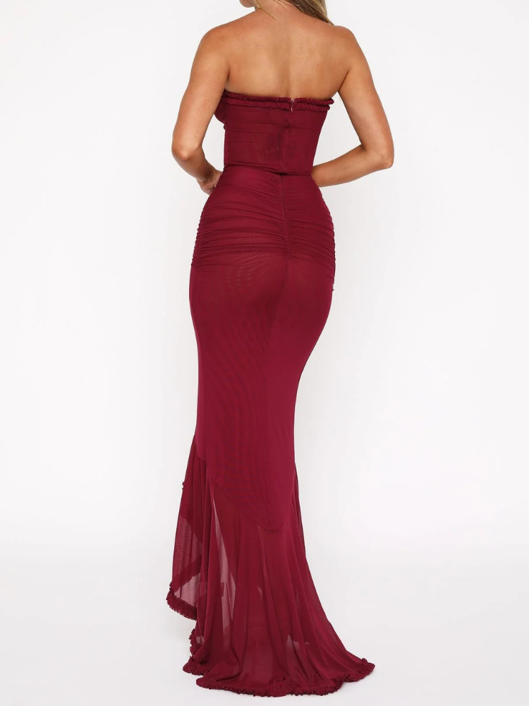Solene | Women’s Maxi Dress | Strapless
