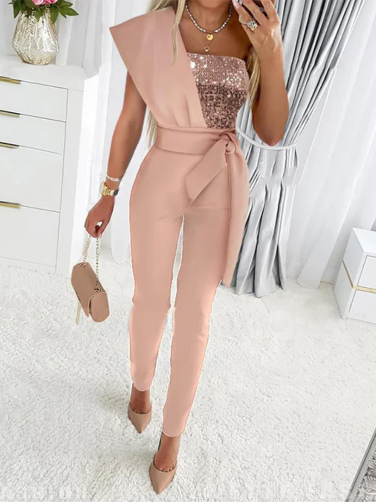 Vayla | Women’s Glitter Jumpsuit | Glamorous & Flattering