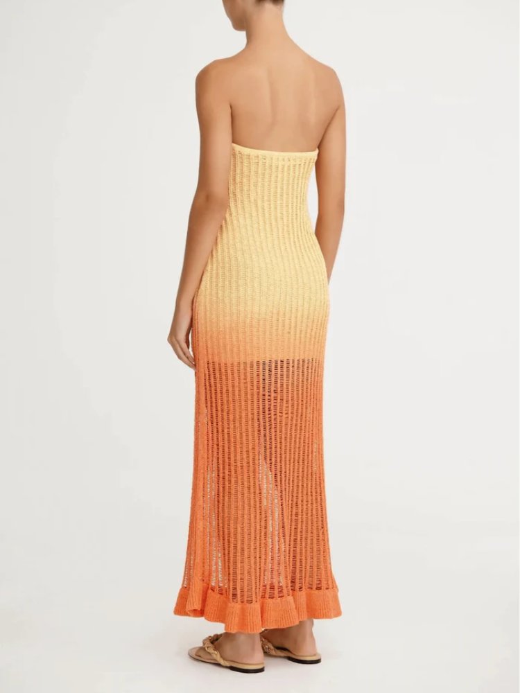 Mira | Women’s Strapless Maxi Dress | Effortless & Flowy