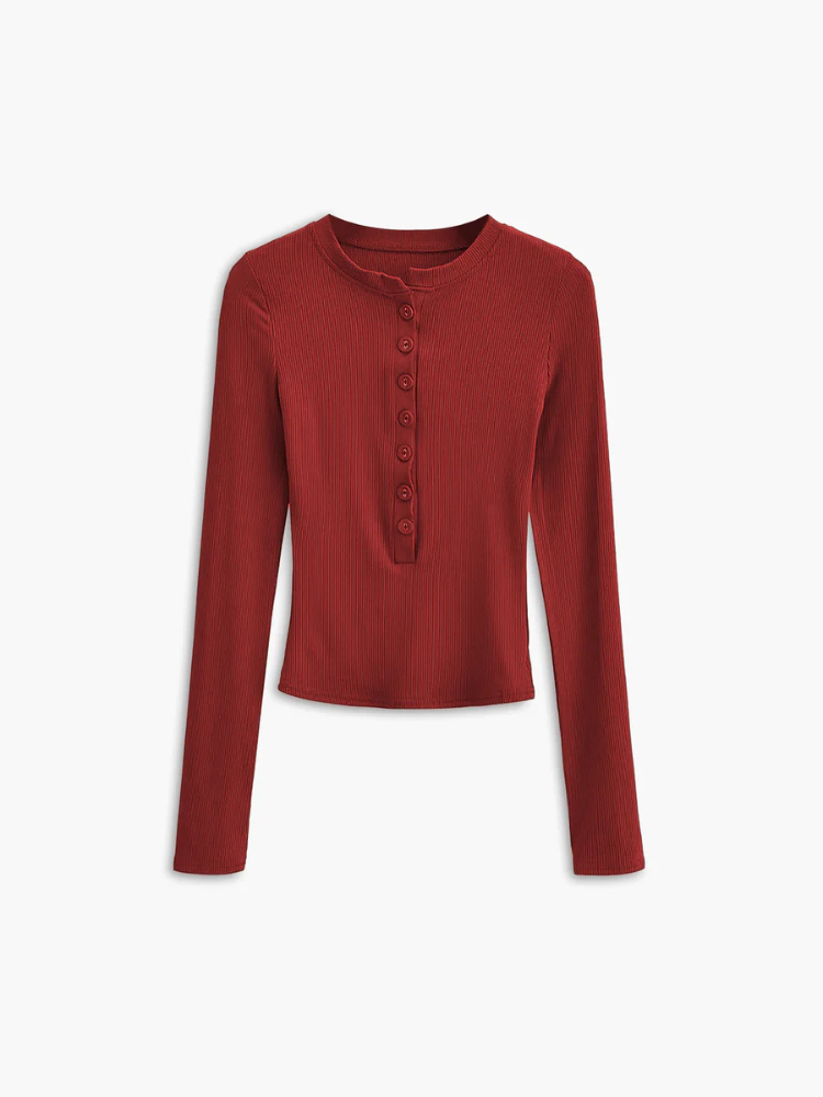 Talia | Women’s Crop Shirt | Button Down Long Sleeve