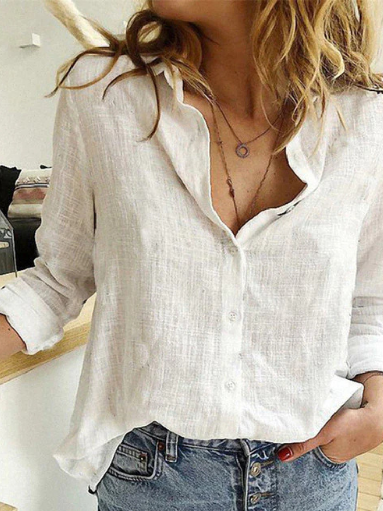 Lina | Women’s Cotton Blouse | Breathable