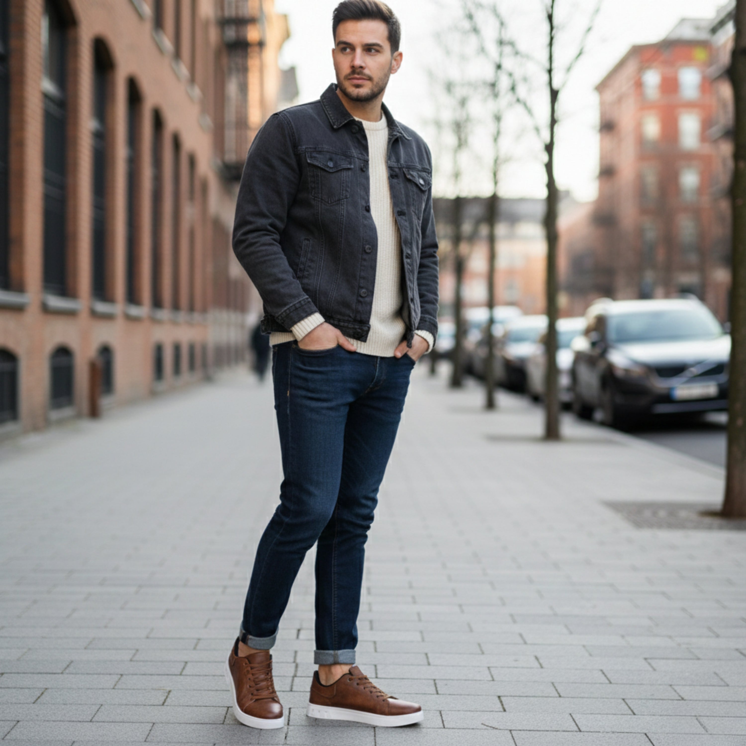 Men’s Casual Lace-Up Sneakers | Everyday Style