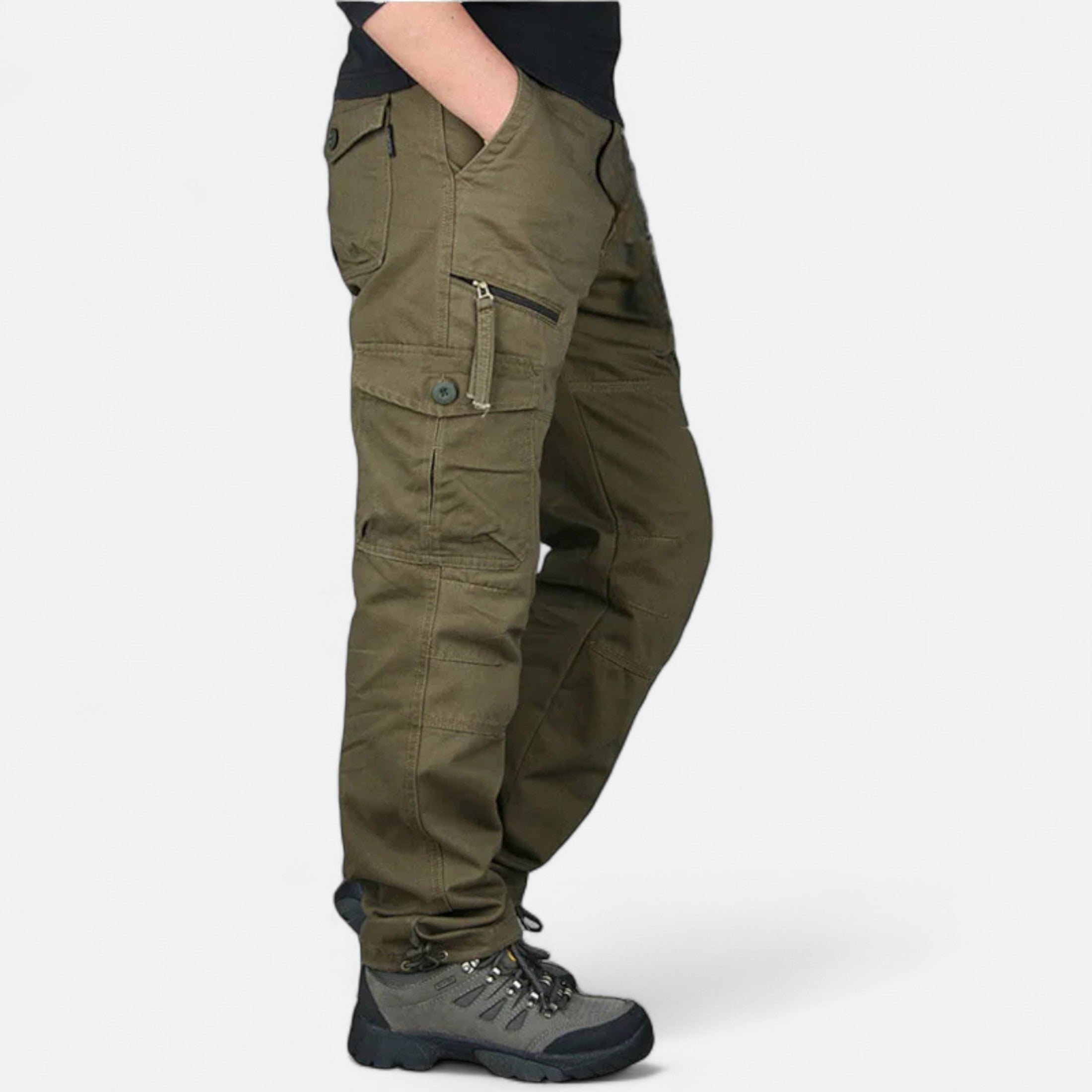 Men's cargo trousers – multiple pockets
