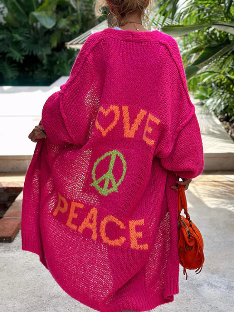 Dominique | Women’s Boho Cardigan | Peaceful & Playful Layers