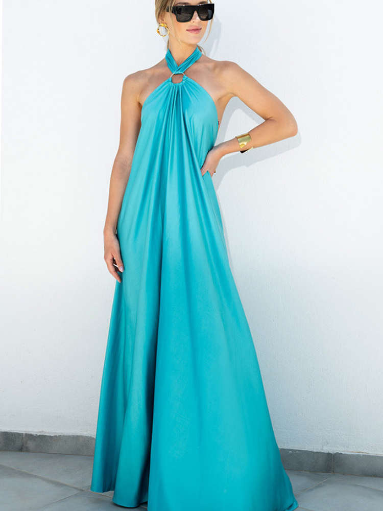 Selene | Women’s Satin Dress | Sleeveless and Elegant