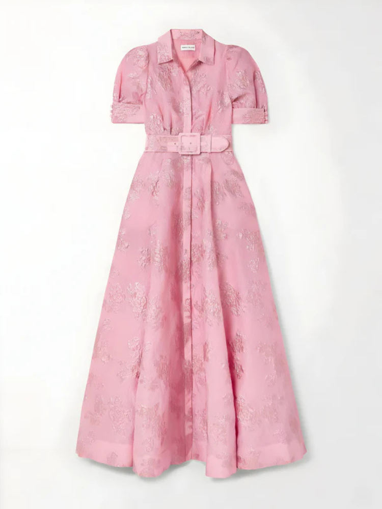 Coral | Women’s Blouse Maxi Dress | Romantic & Flowing