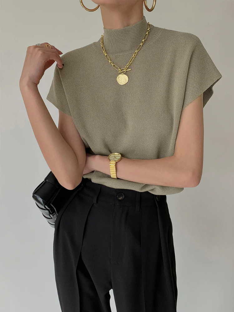 Talia | Women’s Pullover Sweater Vest | Casual & Minimal