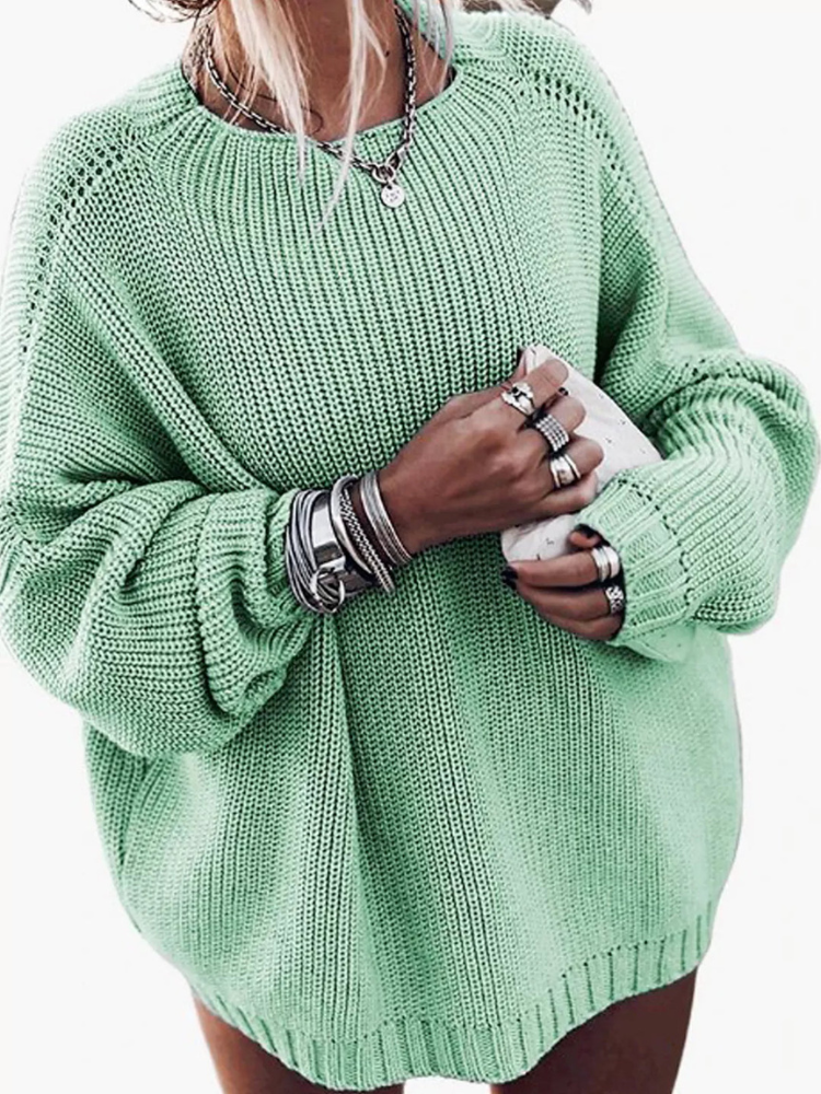 Diana | Women’s Knit Sweater & Ruffle Skirt Set | Cozy-Chic