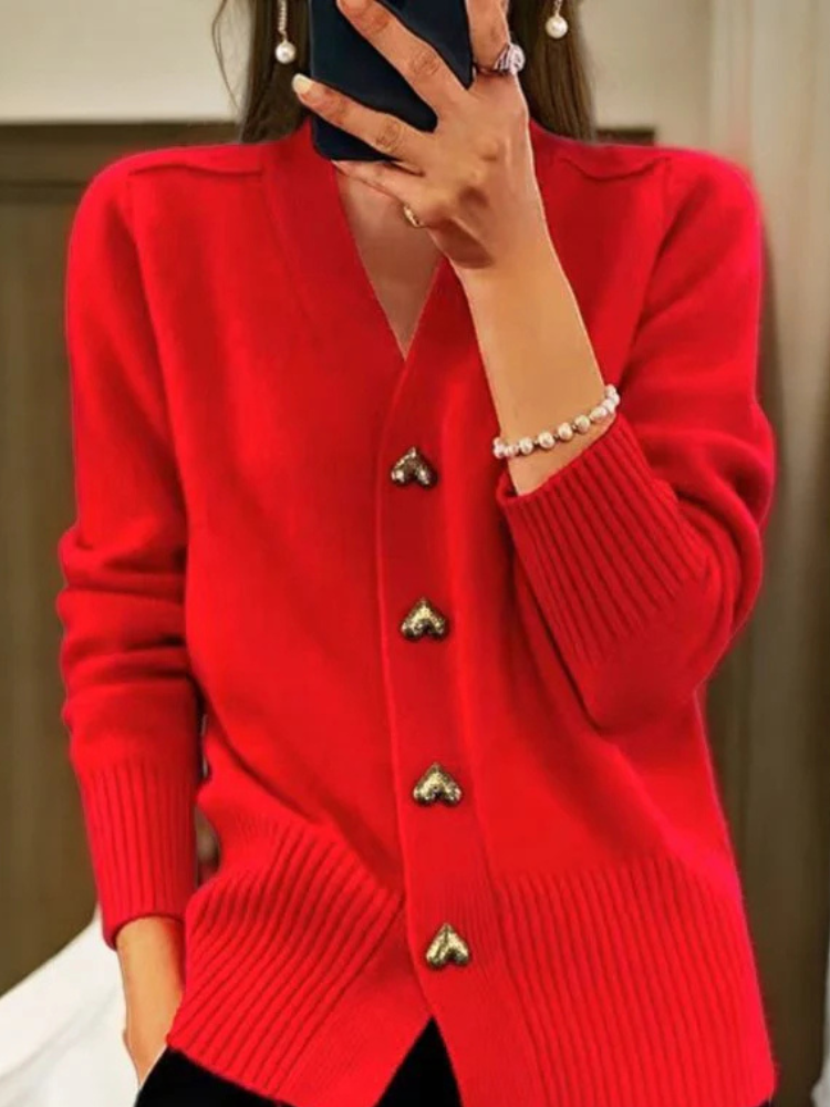 Evelyn | Women’s Wool Cardigan | Cozy & Elegant