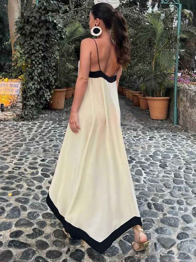 Vivienne | Women’s Long Dress | Slip Old Money Aesthetic
