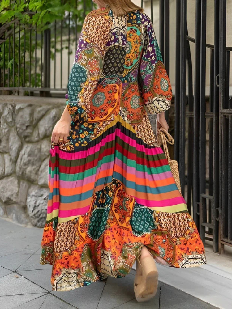 Mirella | Women’s Boho Maxi Dress | Bold & Beautiful