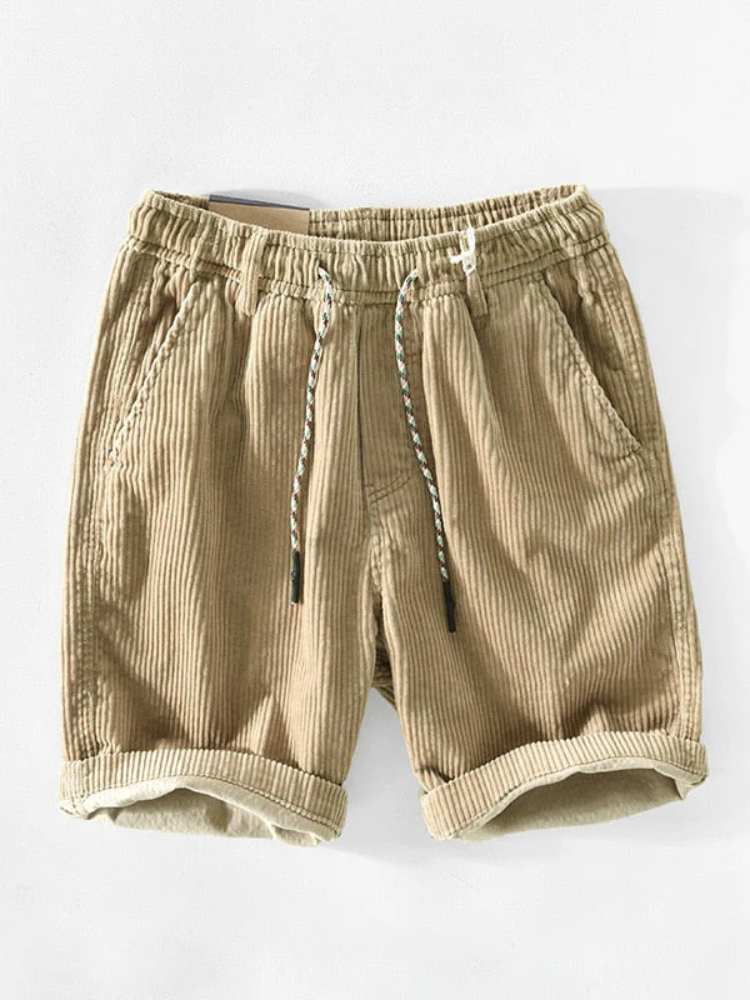 Elian | Men’s Corduroy Shorts | Loose Fit & Stylish Detail