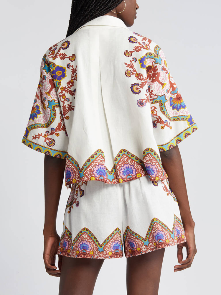 Aria | Women’s Floral Set | Relaxed and Vibrant