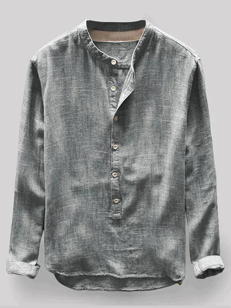 Henrik | Men’s Shirt | Premium Linen Tailored Fit