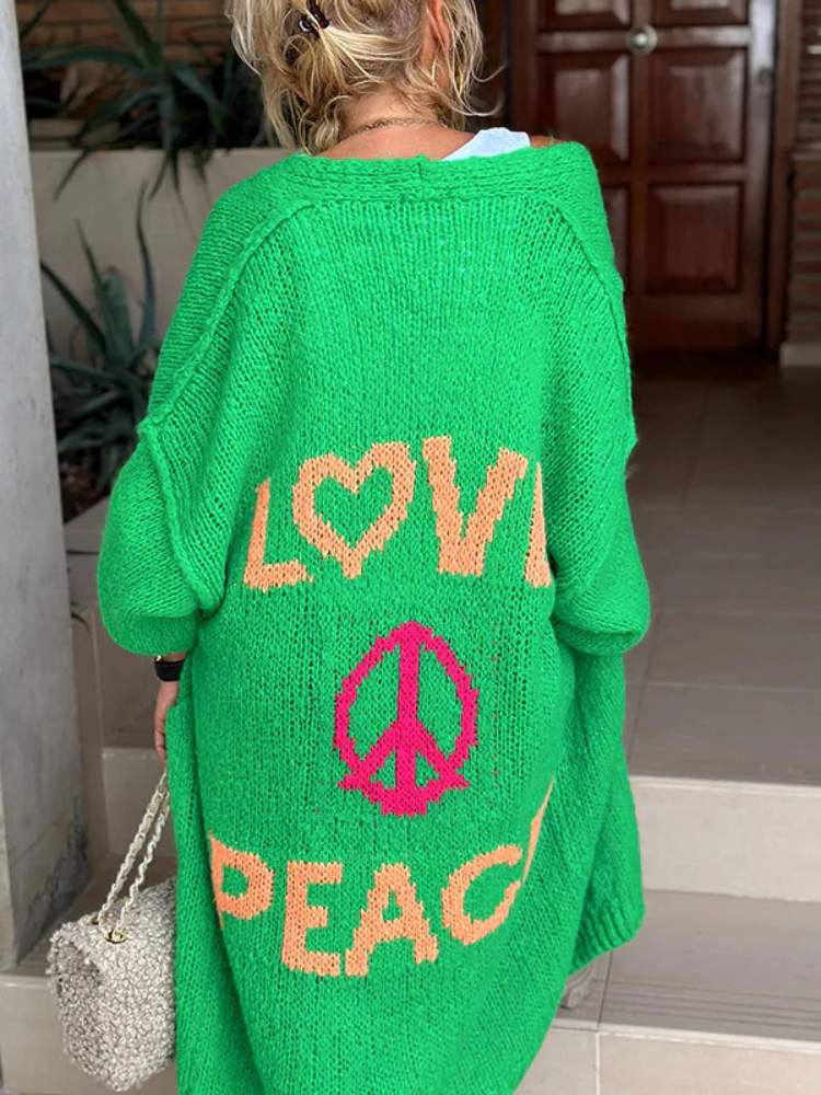 Dominique | Women’s Boho Cardigan | Peaceful & Playful Layers