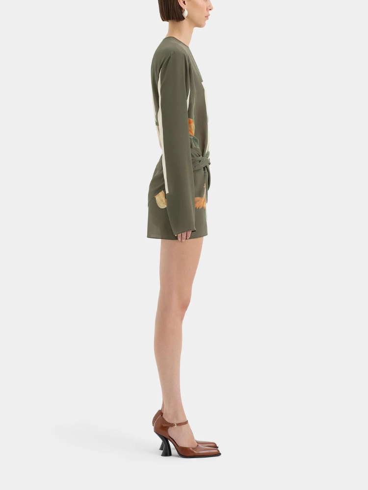 Daisy | Women’s Floral Mini Dress | Twist Detail