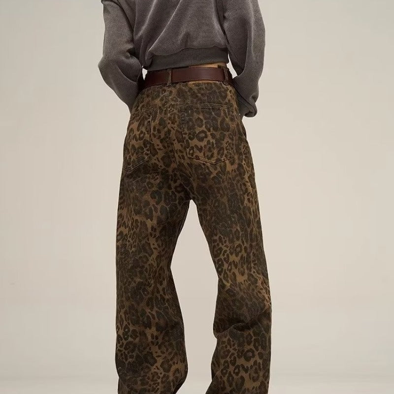 Aimee | Women's Jeans | Leopard