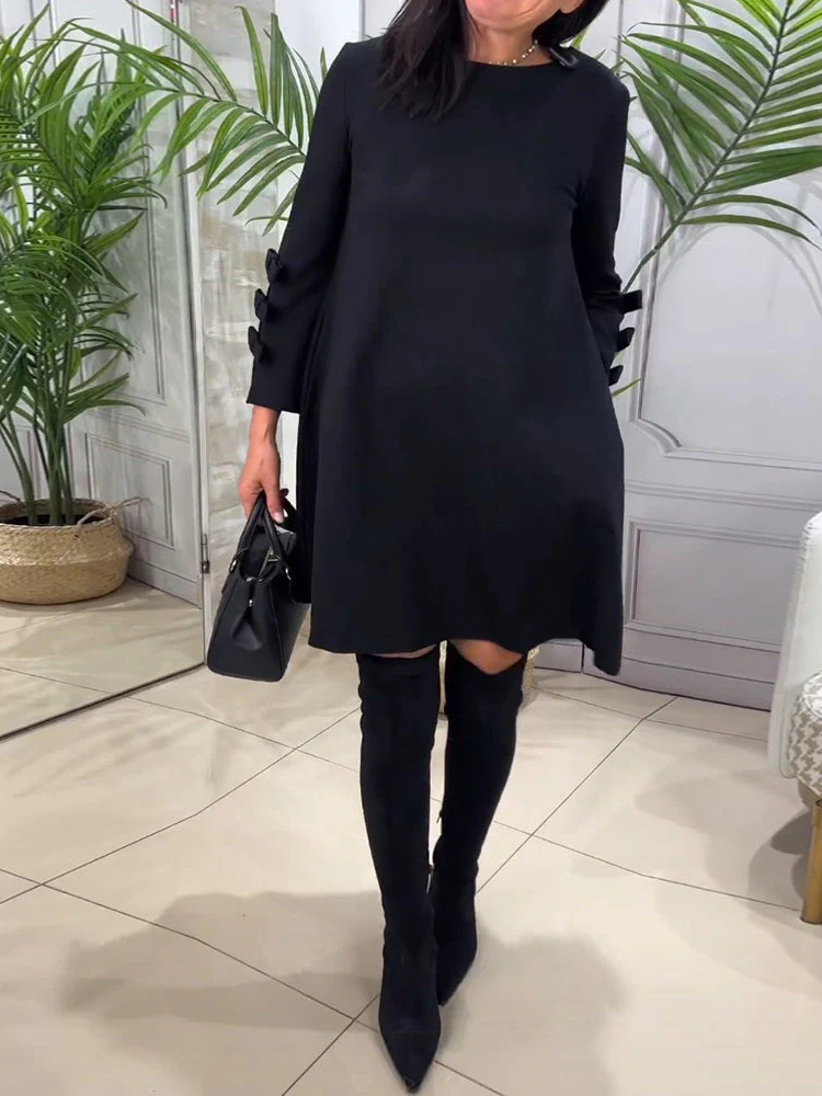 Maëlle | Women’s Casual Long Sleeve Dress | Elegant & Effortless