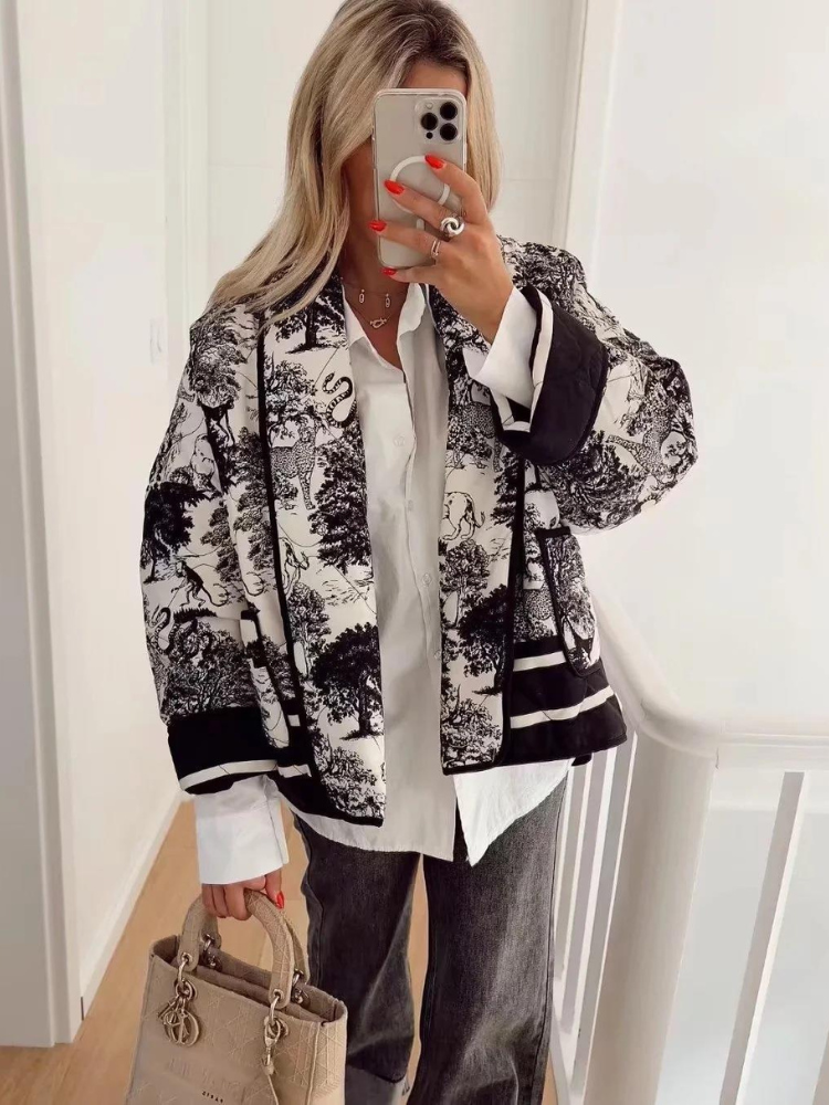 Mira | Women’s Quilted Jacket | Vintage-Inspired & Oversized