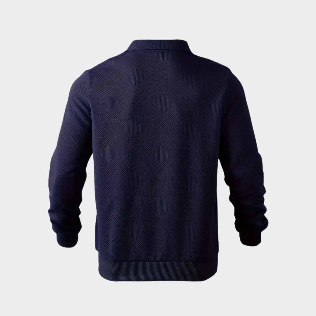 Men’s Quarter-Zip Sweatshirt | Long-Sleeve Pullover