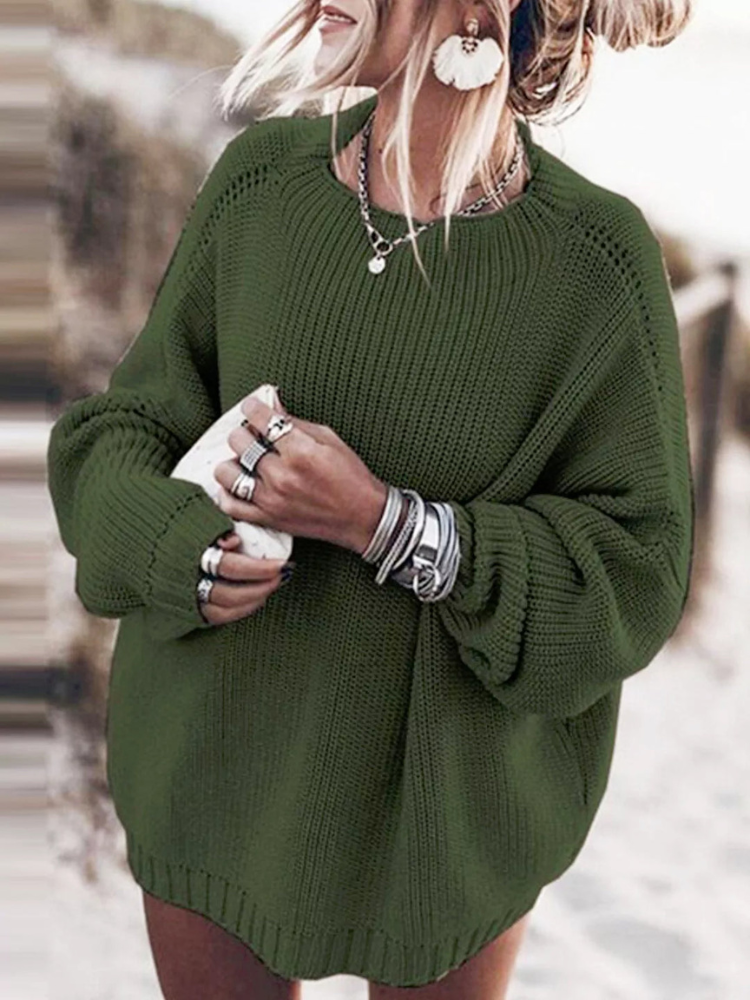 Diana | Women’s Knit Sweater & Ruffle Skirt Set | Cozy-Chic
