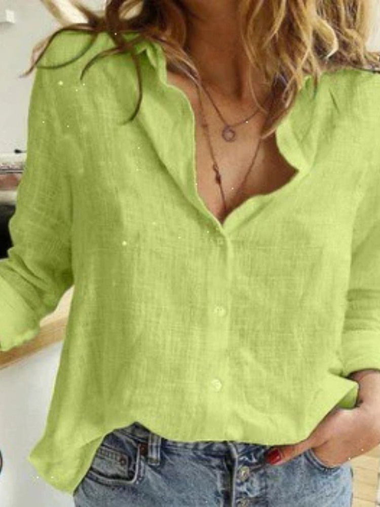 Lina | Women’s Cotton Blouse | Breathable