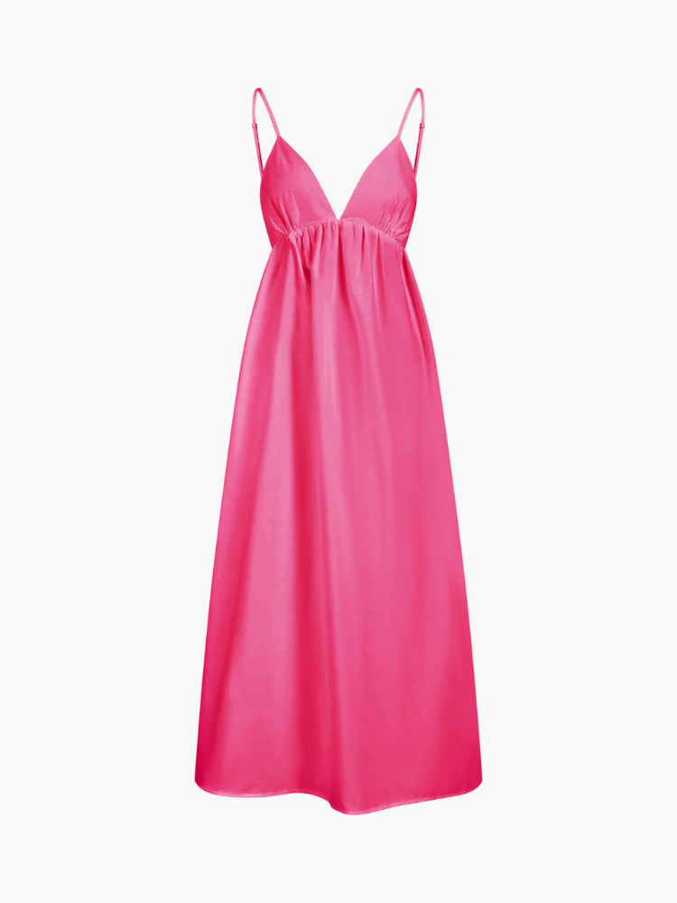 May | Women’s Long Dress | Open Back Coastal