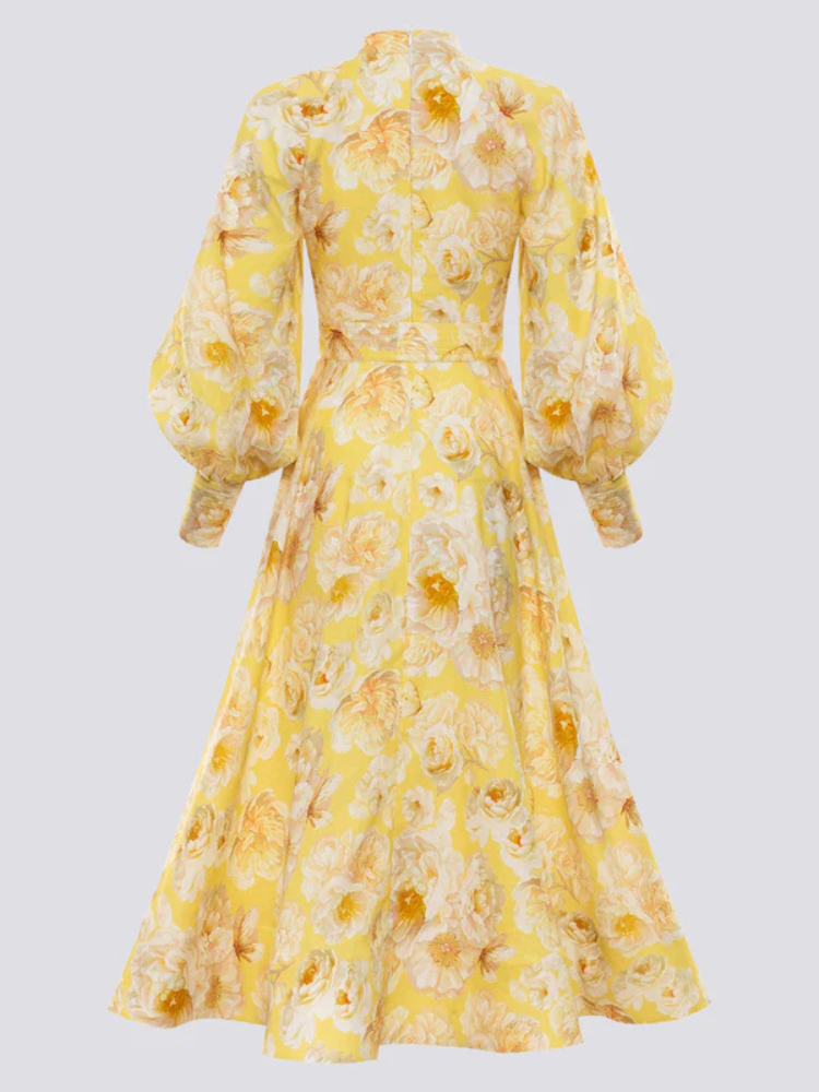 Bailey | Women’s Floral Maxi Dress | Balloon Sleeve & Romantic