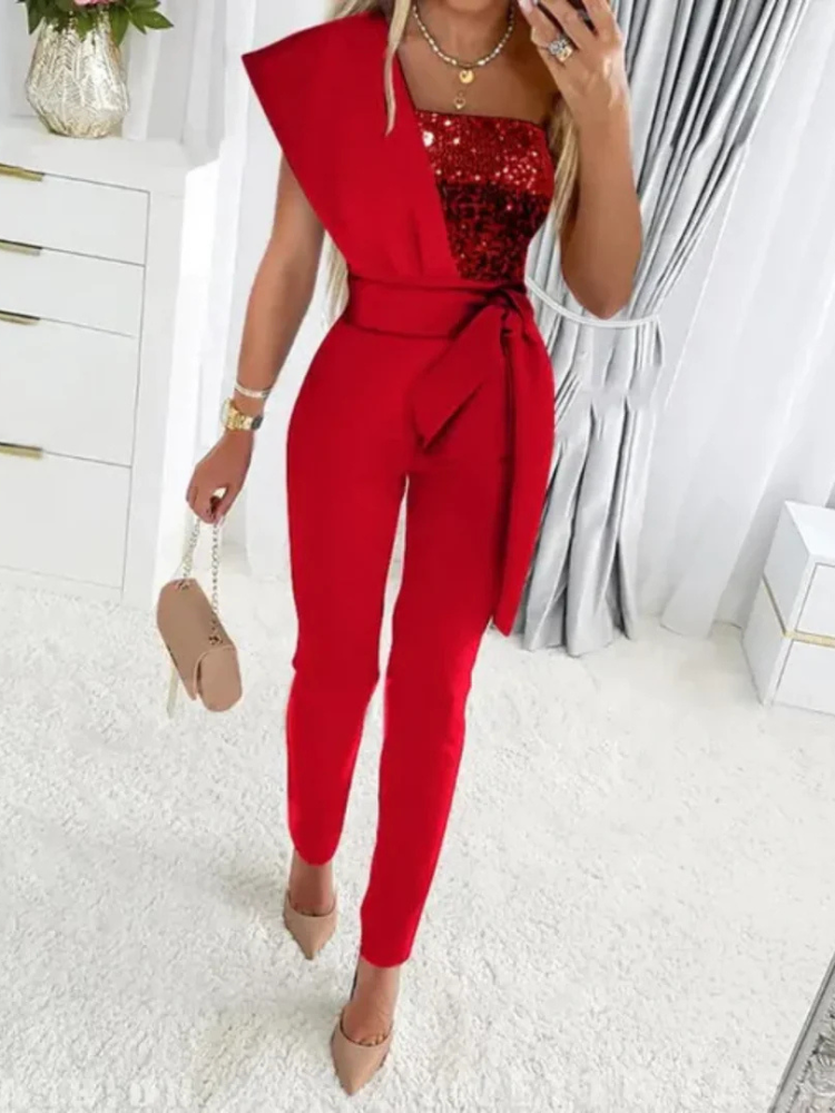 Vayla | Women’s Glitter Jumpsuit | Glamorous & Flattering