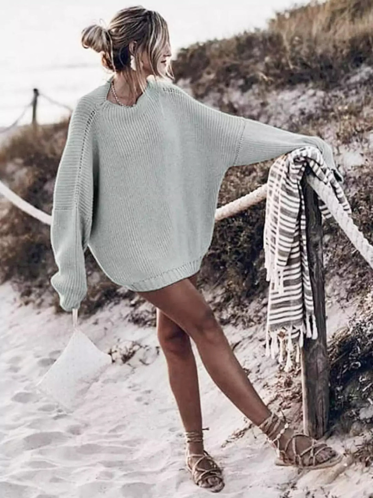 Diana | Women’s Knit Sweater & Ruffle Skirt Set | Cozy-Chic