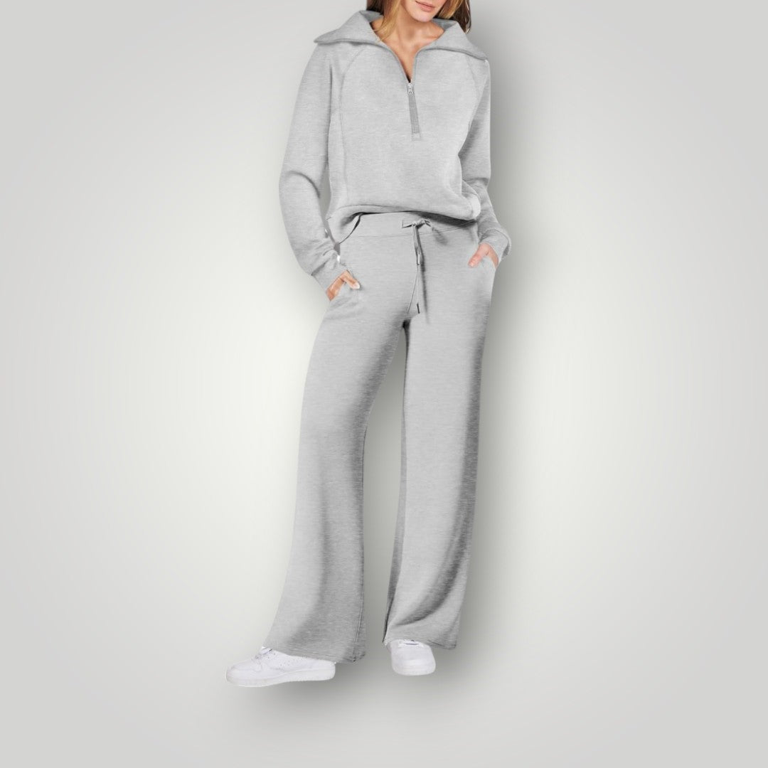Women's Loungewear Set - Two-pPiece Relaxed Fit