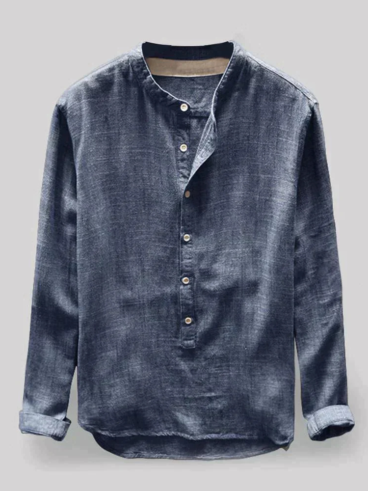 Henrik | Men’s Shirt | Premium Linen Tailored Fit