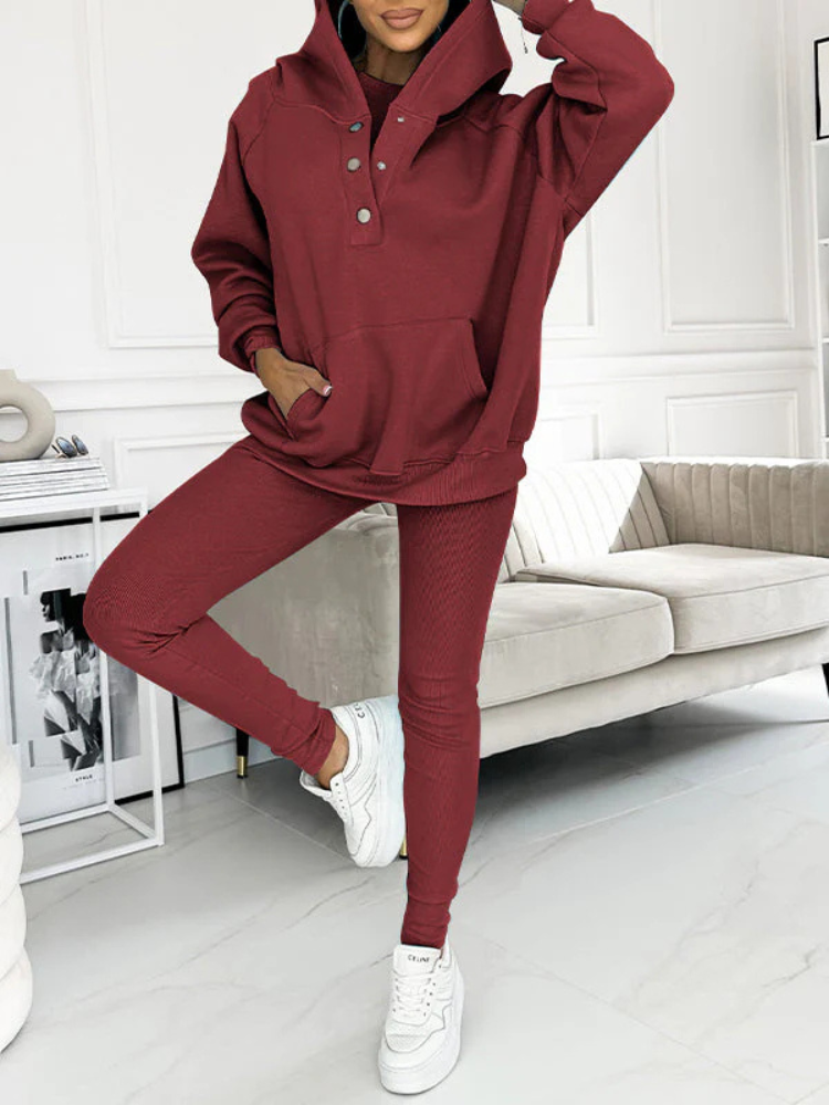 Elinna | Women’s Lounge Set | High-Waisted